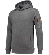 Pánska mikina Premium Hooded Sweater Tricorp stone melange