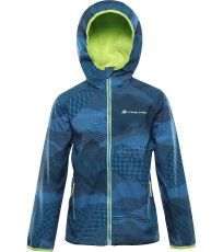 Detská softshellová bunda EZORO ALPINE PRO brilliant blue