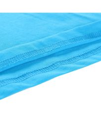 Detské tričko z organickej bavlny ECOMO 3 ALPINE PRO neon atomic blue