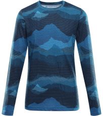 Detské tričko z organickej bavlny ECCO 2 ALPINE PRO brilliant blue