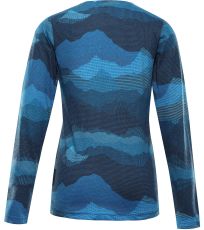 Detské tričko z organickej bavlny ECCO 2 ALPINE PRO brilliant blue