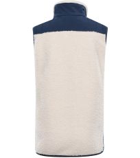 Detská hrejivá fleece vesta OFESO ALPINE PRO moonbeam