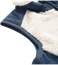 Detská hrejivá fleece vesta OFESO ALPINE PRO moonbeam