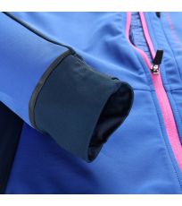 Dámska softshellová bunda UKEBA 2 ALPINE PRO Dazzling blue