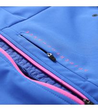 Dámska softshellová bunda UKEBA 2 ALPINE PRO Dazzling blue