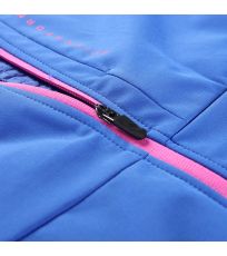 Dámska softshellová bunda UKEBA 2 ALPINE PRO Dazzling blue