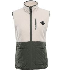 Dámska hrejivá fleece vesta OFESA ALPINE PRO moonbeam