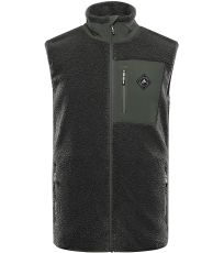 Pánska hrejivá fleece vesta OFES ALPINE PRO petrol