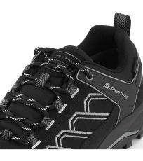 Unisex outdoorová kožená obuv GIMIE ALPINE PRO čierna