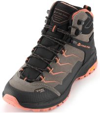 Unisex vysoká outdoorová kožená obuv CREDE ALPINE PRO Fungi