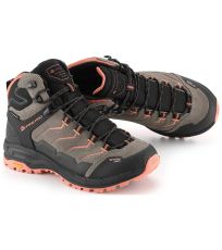 Unisex vysoká outdoorová kožená obuv CREDE ALPINE PRO Fungi
