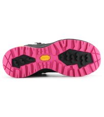 Unisex outdoorová kožená obuv CERNE 2 ALPINE PRO tmavo šedá