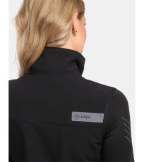 Dámska softshellová vesta - väčšia veľkosť NOIL-W KILPI Čierna