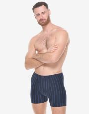 Pánske dlhšie boxerky 74178P GINA Sladkého drievka-zv. modrá