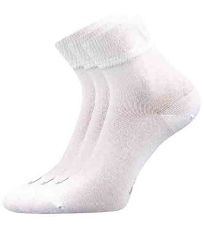 Unisex ponožky - 3 páry Emi Lonka biela