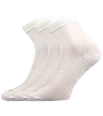 Unisex športové ponožky - 3 páry Regular Voxx biela