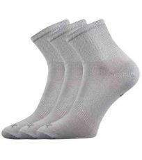 Unisex športové ponožky - 3 páry Regular Voxx svetlo šedá