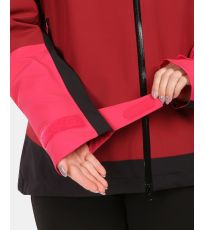 Dámska hardshellová nepremokavá bunda MAMBA-W KILPI Červená