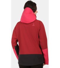 Dámska hardshellová nepremokavá bunda MAMBA-W KILPI Červená