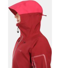 Dámska hardshellová nepremokavá bunda MAMBA-W KILPI Červená