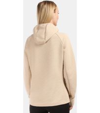 Dámska funkčná mikina TANALI-W KILPI Béžová