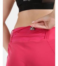 Dámske športové šortky TIJARA-W KILPI Ružová