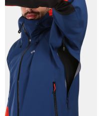 Pánska nepremokavá hardshellová bunda MAMBA-M KILPI Tmavomodrá