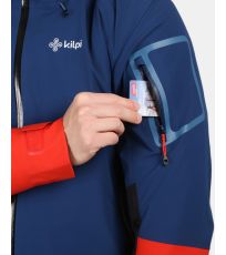 Pánska nepremokavá hardshellová bunda MAMBA-M KILPI Tmavomodrá