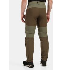Pánske outdoorové odopínacie nohavice HOSIO-M KILPI Kaki