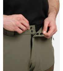 Pánske outdoorové odopínacie nohavice HOSIO-M KILPI Kaki