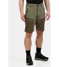 Pánske outdoorové odopínacie nohavice HOSIO-M KILPI Kaki