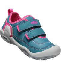 Detská športová obuv KNOTCH HOLLOW DS KEEN blue coral/pink peacock