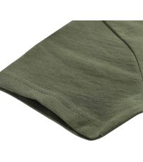 Detské tričko z organickej bavlny ECOMO 2 ALPINE PRO rifle green