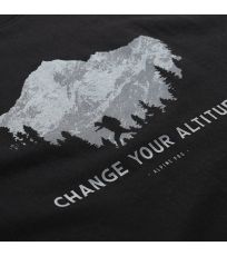 Pánske rýchloschnúce tričko BOLEN 2 ALPINE PRO čierna
