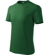 Unisex tričko Base RIMECK fľaškovo zelená