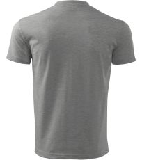 Unisex tričko Recall RIMECK tmavo šedý melír