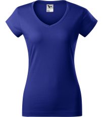 Dámske tričko FIT V-NECK Malfini kráľovská modrá