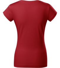 Dámske tričko FIT V-NECK Malfini červená