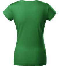 Dámske tričko FIT V-NECK Malfini stredne zelená