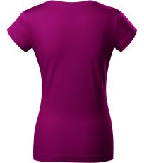 Dámske tričko FIT V-NECK Malfini fuchsia red