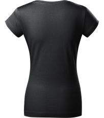 Dámske tričko FIT V-NECK Malfini eben šedá