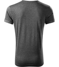 Pánske tričko FUSION Malfini čierny melír