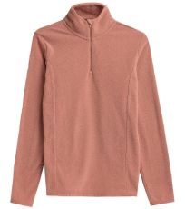 Dámska fleecová mikina HOZ21-BIDP600 Outhorn dark pink