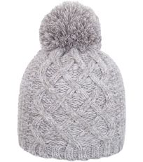 Dámska zimná čiapka X4Z18-CAD274 4F DARK GREY MELANGE