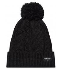 Dámska zimná čiapka HOZ21-CAD604 Outhorn deep black