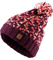 Dámska zimná čiapka HOZ17-CAD612 Outhorn Claret