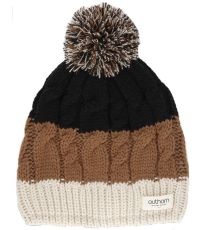 Pánska zimná čiapka HOZ21-CAM606 Outhorn deep black