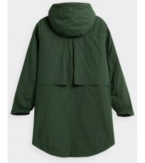 Dámsky zimný kabát HOZ21-KUDC603 Outhorn dark green