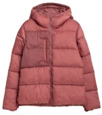 Dámska obojstranná bunda HOZ21-KUDP604 Outhorn dark pink