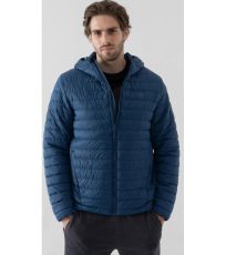Pánska prešívaná bunda H4Z21-KUMP004 4F DARK BLUE